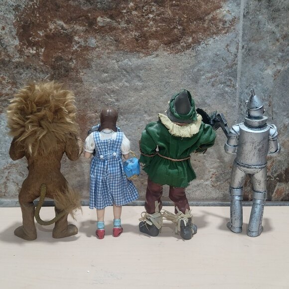 The Wizard of Oz Collection Dorothy Cowardly Lion Scarecrow Tin Man 1998 - Picture 3 of 12